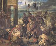 Eugene Delacroix Entry of the Crusaders into Constantinople on 12 April 1204 (mk05) Spain oil painting artist